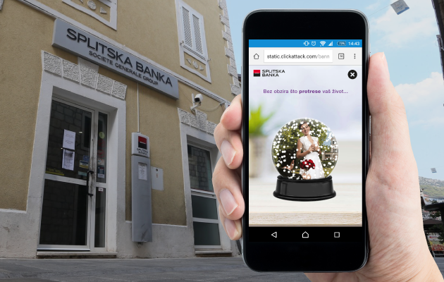  How Splitska banka stimulated its clients that use mobile phones to apply online for cash credits